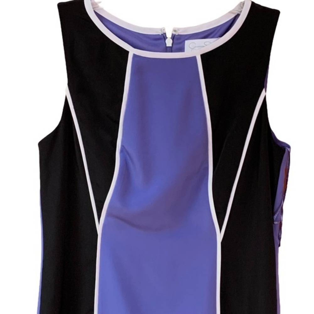 Jessica Simpson Color Block Shift Midi Dress - image 3